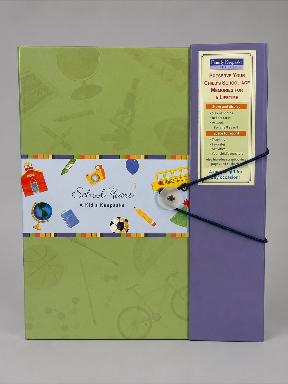 School Years Keepsake Memory Book - 12” x 10”
